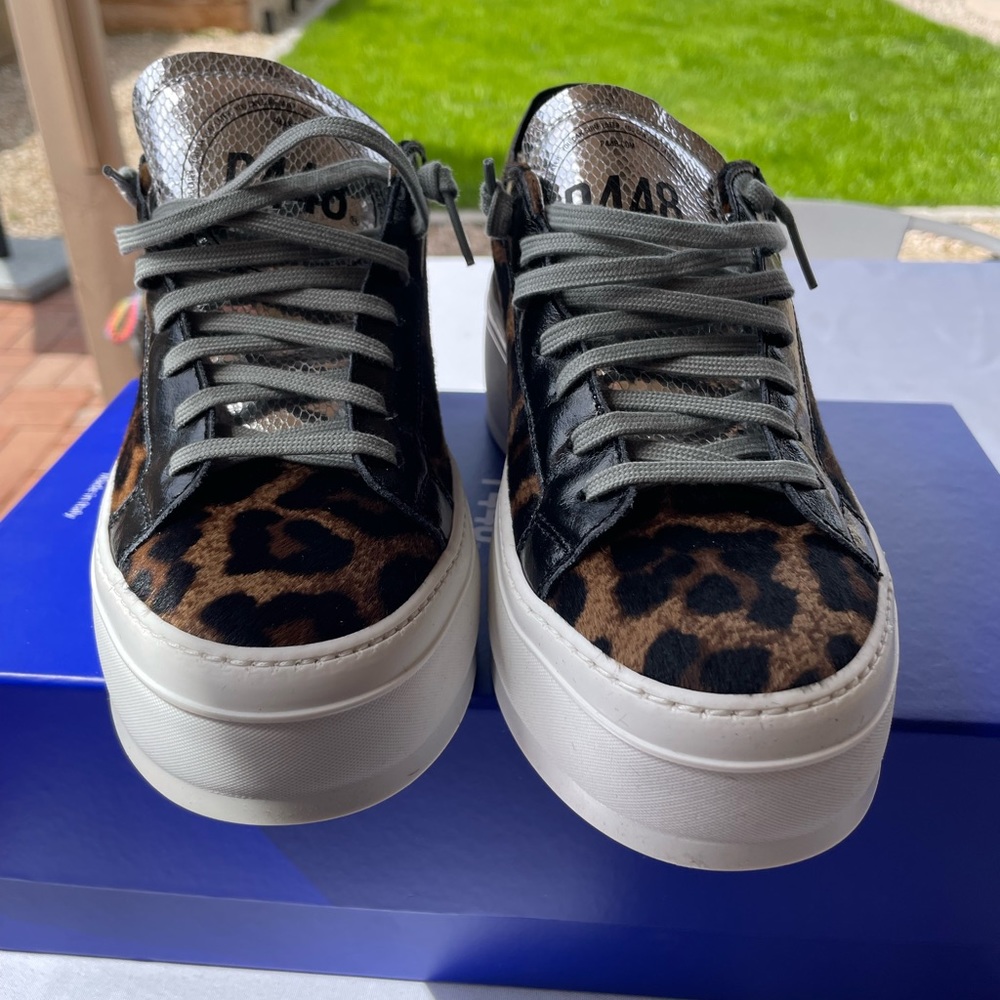 BRAND NEW P448 Leopard Sneakers
